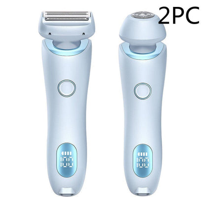 2 In 1 Hair Removal Epilator USB Rechargeable Trimmer - IK LifeStyle