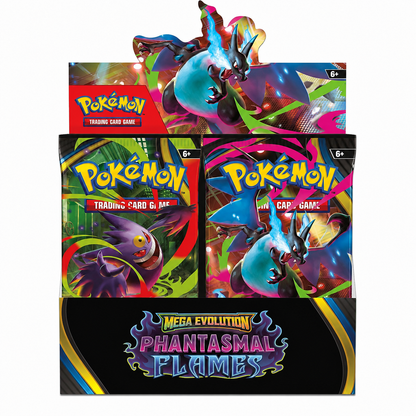 Pokémon TCG: Mega Evolution—Phantasmal Flames Booster Display Box – 36 Packs