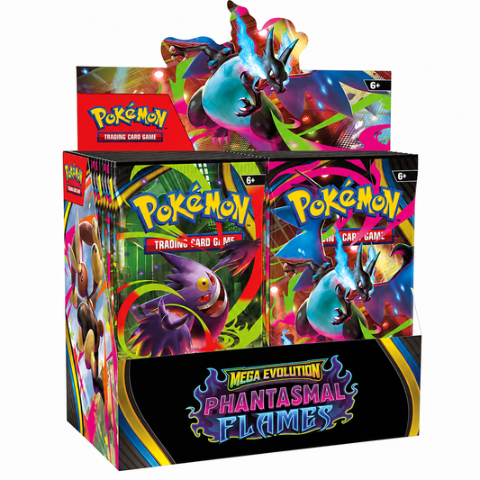Pokémon TCG: Mega Evolution—Phantasmal Flames Booster Display Box – 36 Packs