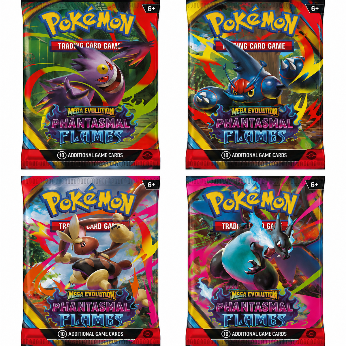 Pokémon TCG: Mega Evolution—Phantasmal Flames Booster Display Box – 36 Packs