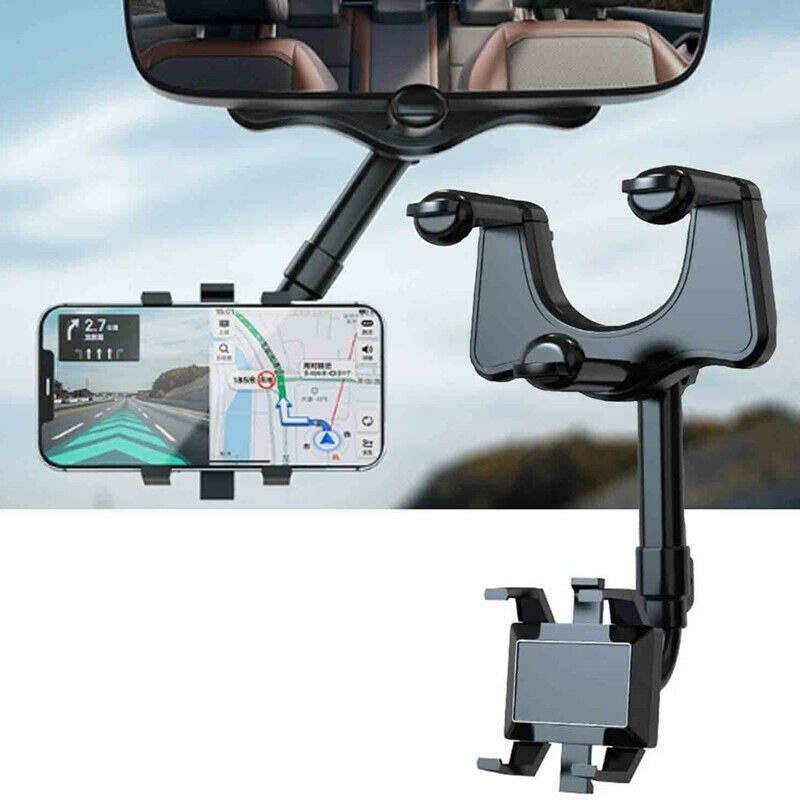 Car Rearview Mirror Swivel Navigation Bracket - IK LifeStyle