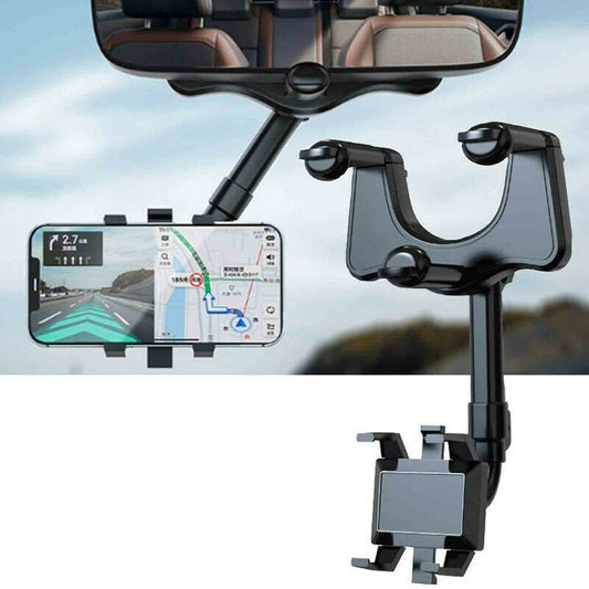 Car Rearview Mirror Swivel Navigation Bracket - IK LifeStyle