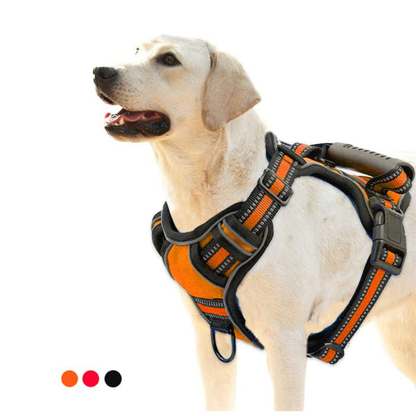 Dog Harness No Pull Breathable Reflective Pet Harness Vest - IK LifeStyle