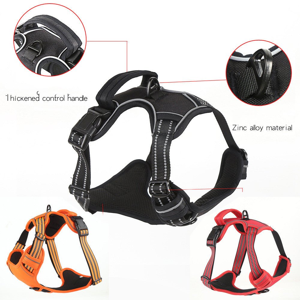 Dog Harness No Pull Breathable Reflective Pet Harness Vest - IK LifeStyle