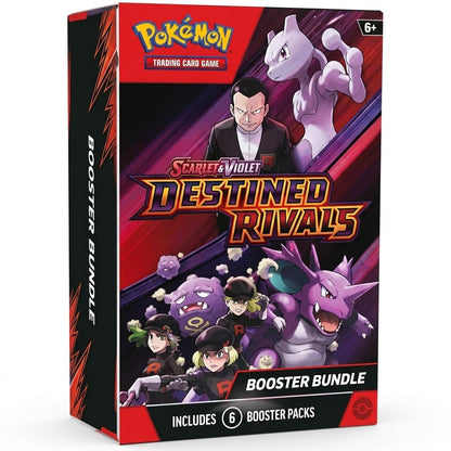 Pokémon TCG: Scarlet & Violet—Destined Rivals Booster Bundle | 6 Booster Packs - IK LifeStyle