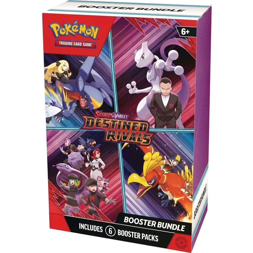 Pokémon TCG: Scarlet & Violet—Destined Rivals Booster Bundle | 6 Booster Packs - IK LifeStyle