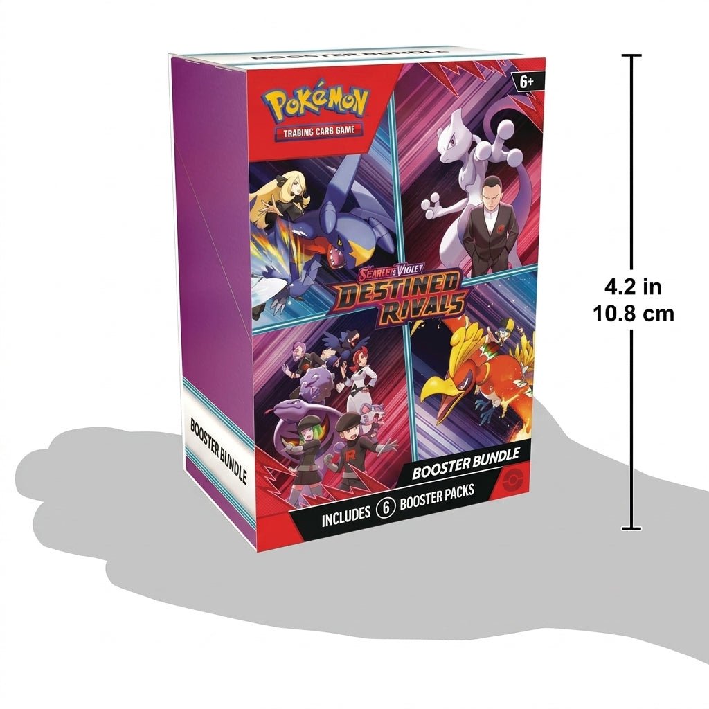 Pokémon TCG: Scarlet & Violet—Destined Rivals Booster Bundle | 6 Booster Packs - IK LifeStyle
