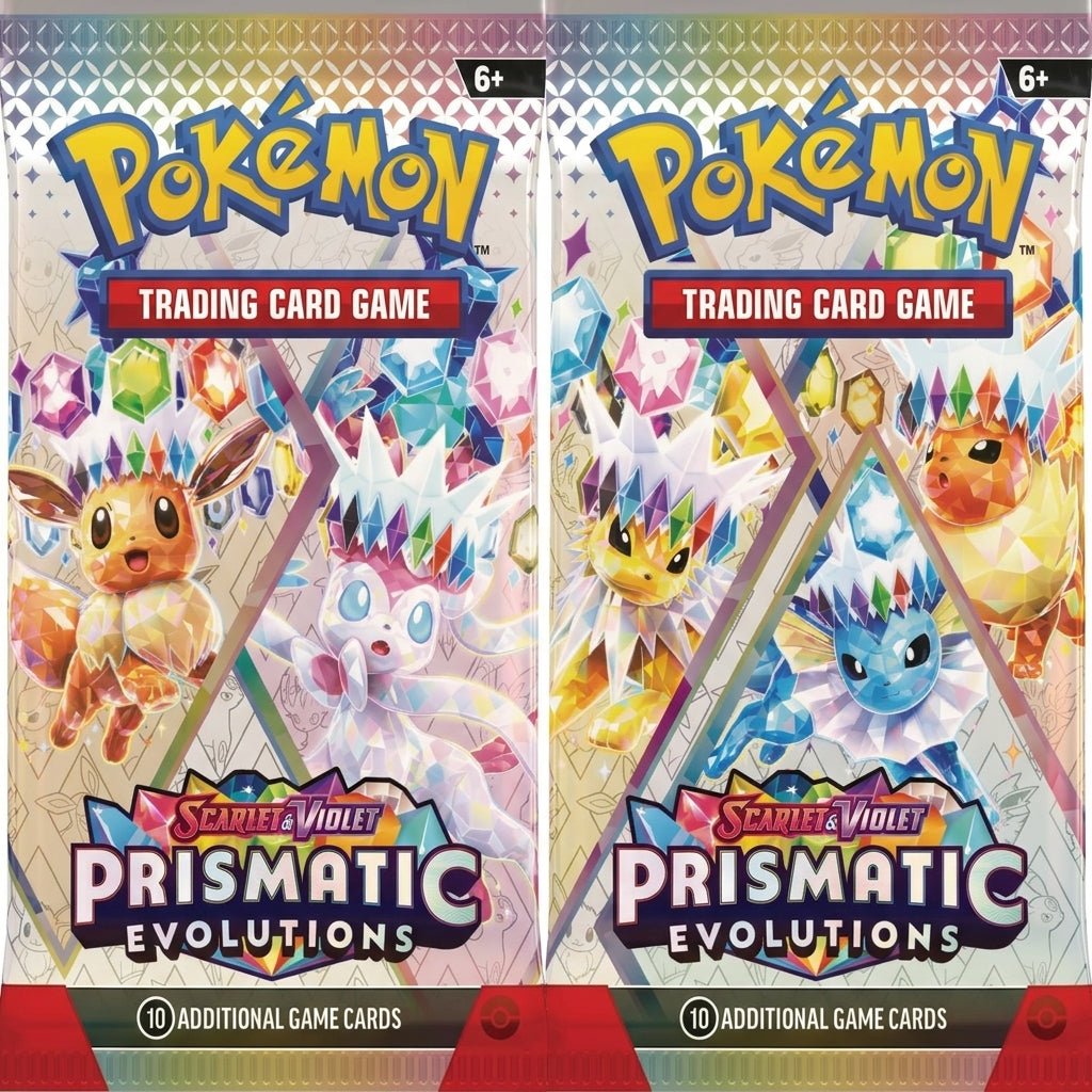 Pokémon TCG: Scarlet & Violet—Prismatic Evolutions Booster Bundle | 6 Booster Packs - IK LifeStyle
