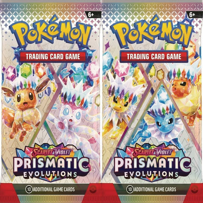 Pokémon TCG: Scarlet & Violet—Prismatic Evolutions Booster Bundle | 6 Booster Packs - IK LifeStyle