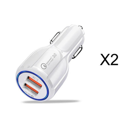 Quick Charge 3.0 Car Charger For Mobile Phone - IK LifeStyle