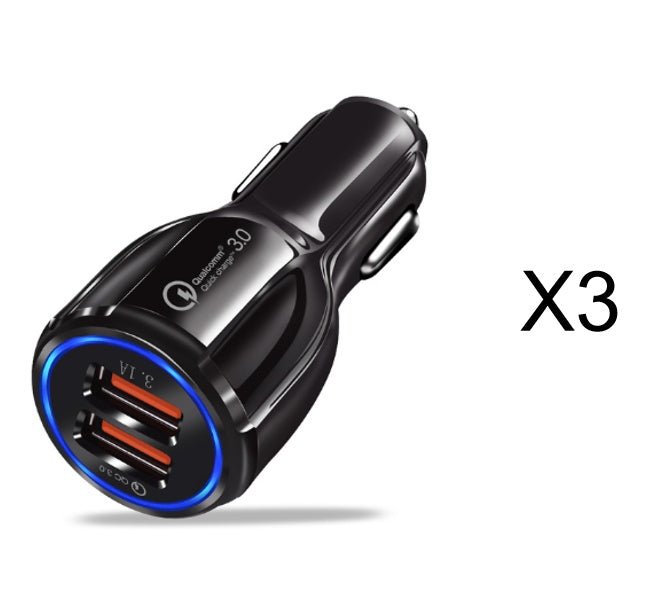 Quick Charge 3.0 Car Charger For Mobile Phone - IK LifeStyle