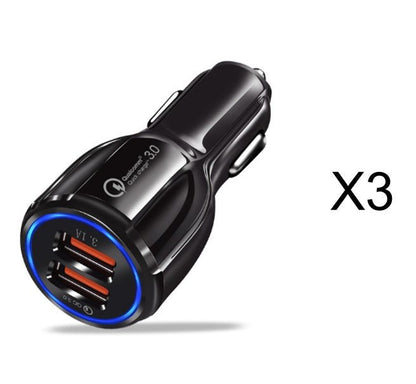 Quick Charge 3.0 Car Charger For Mobile Phone - IK LifeStyle