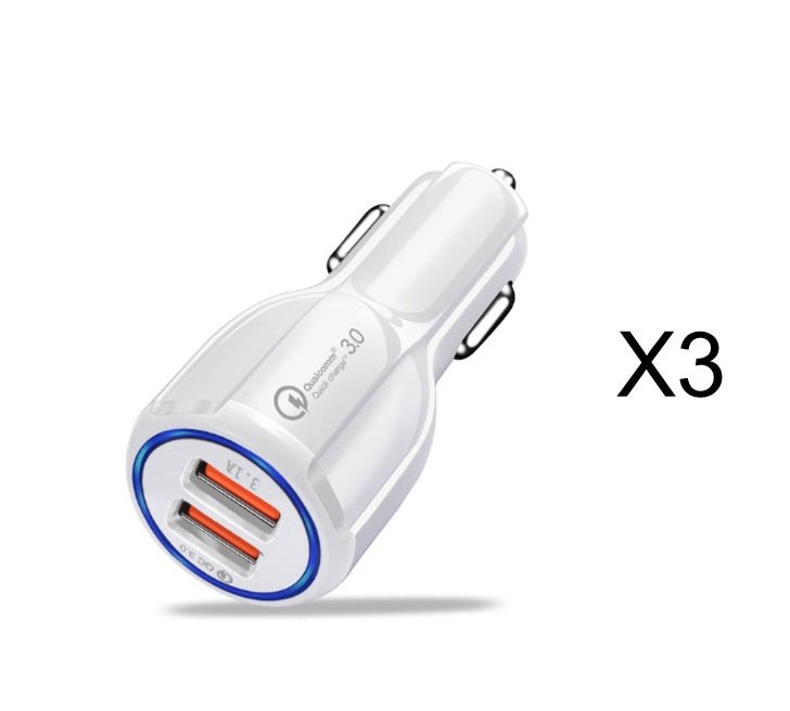 Quick Charge 3.0 Car Charger For Mobile Phone - IK LifeStyle