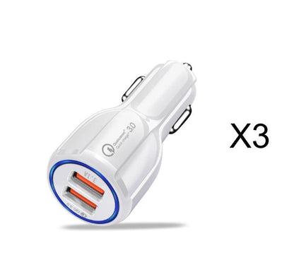 Quick Charge 3.0 Car Charger For Mobile Phone - IK LifeStyle