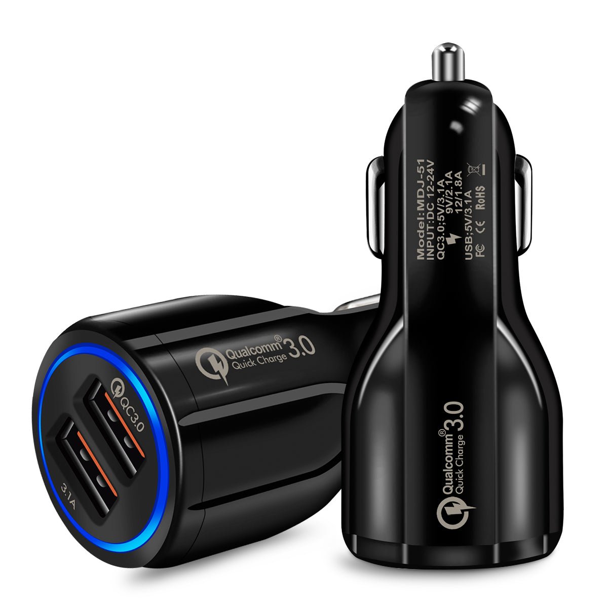 Quick Charge 3.0 Car Charger For Mobile Phone - IK LifeStyle